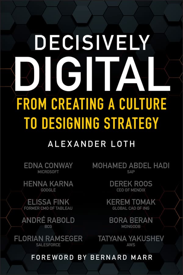 کتاب Decisively Digital: From Creation to Transformation (قاطعانه دیجیتال: از خلق تا تحول) نسخه انگلیسی PDF | الکساندر لوت