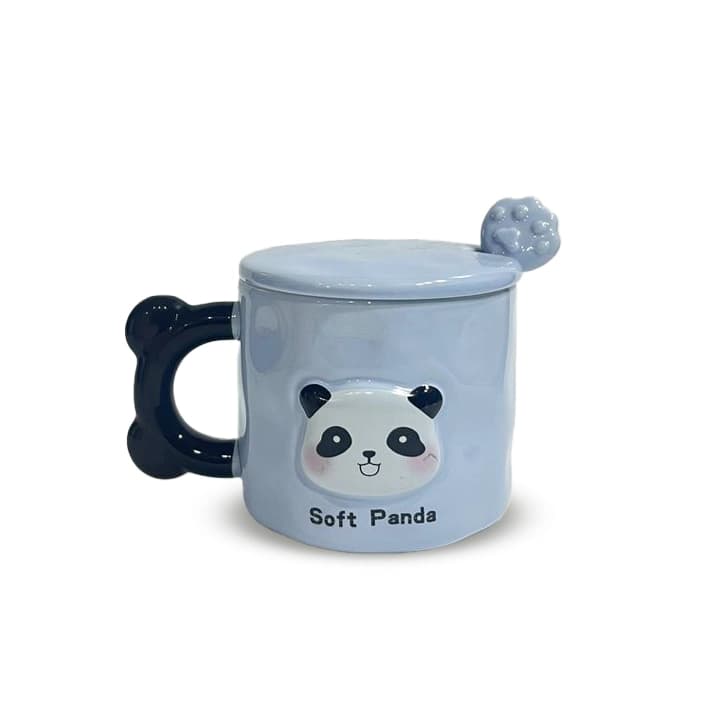 ماگ دربدار برجسته پاندا panda soft