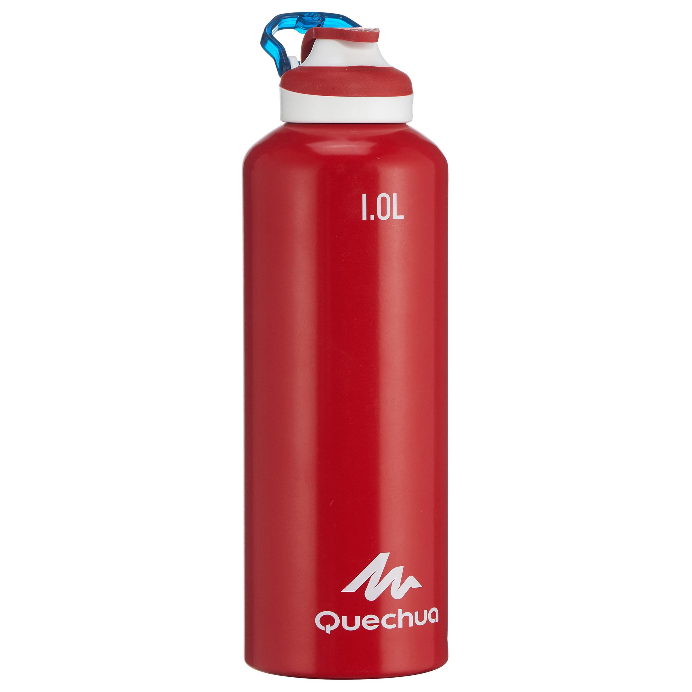 قمقمه آلومینیوم کچوا مدل QUECHUA D 500 قرمز گنجایش 1 لیتر