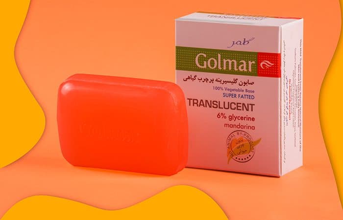 صابون گلیسیرینه پرچرب گیاهی (قرمز ) کد 61600019