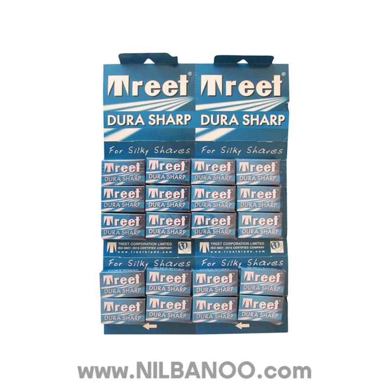 تیغ سنتی پلاتینیوم تریت مدل DURA SHARP