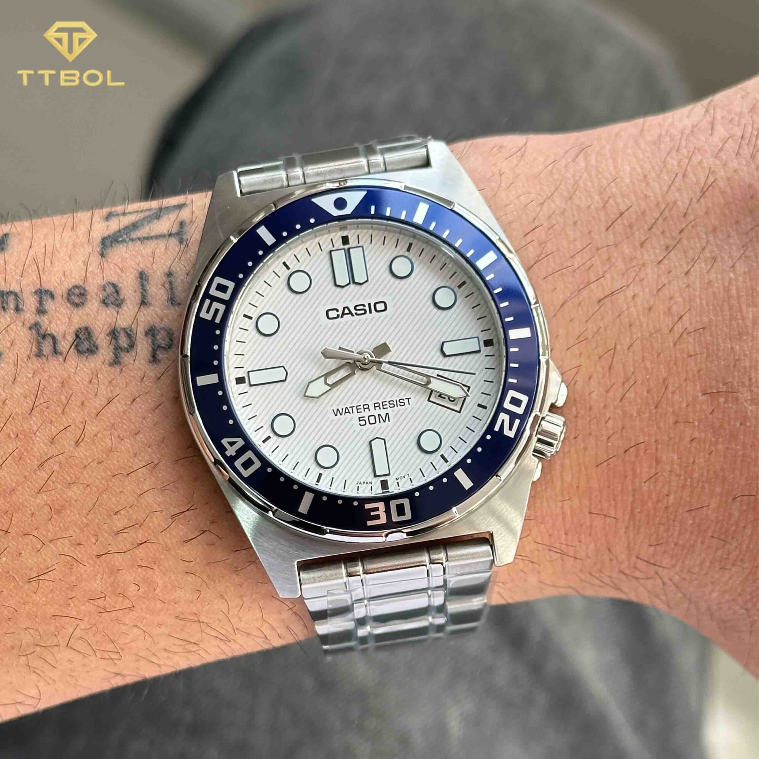 ساعت مچی مردانه کاسیو مدل Casio MTD-135D-7AV — تصویر ۶