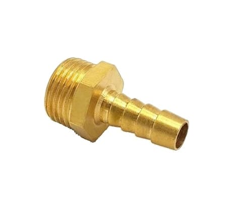 سر شلنگی برنجی گاز 10×1/2