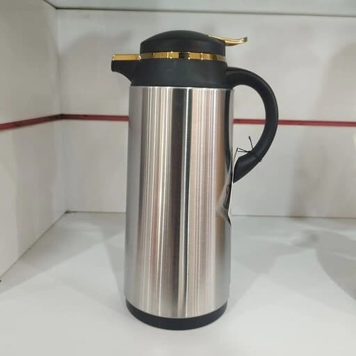 فلاسک شیشه دار 1.3 لیتر آرتیستون لب طلا کد 13419