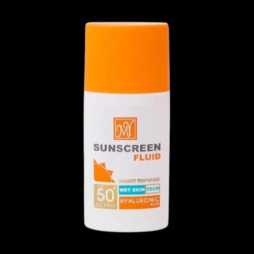 ضد آفتاب سان اسکیرین فلوئید بی‌رنگ مای SPF50