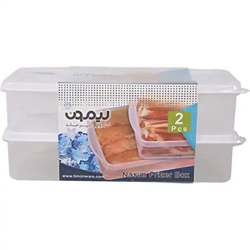 ست فریزری نسیم 2 عددی لیمون مدل الوان کد 96835 — تصویر ۳