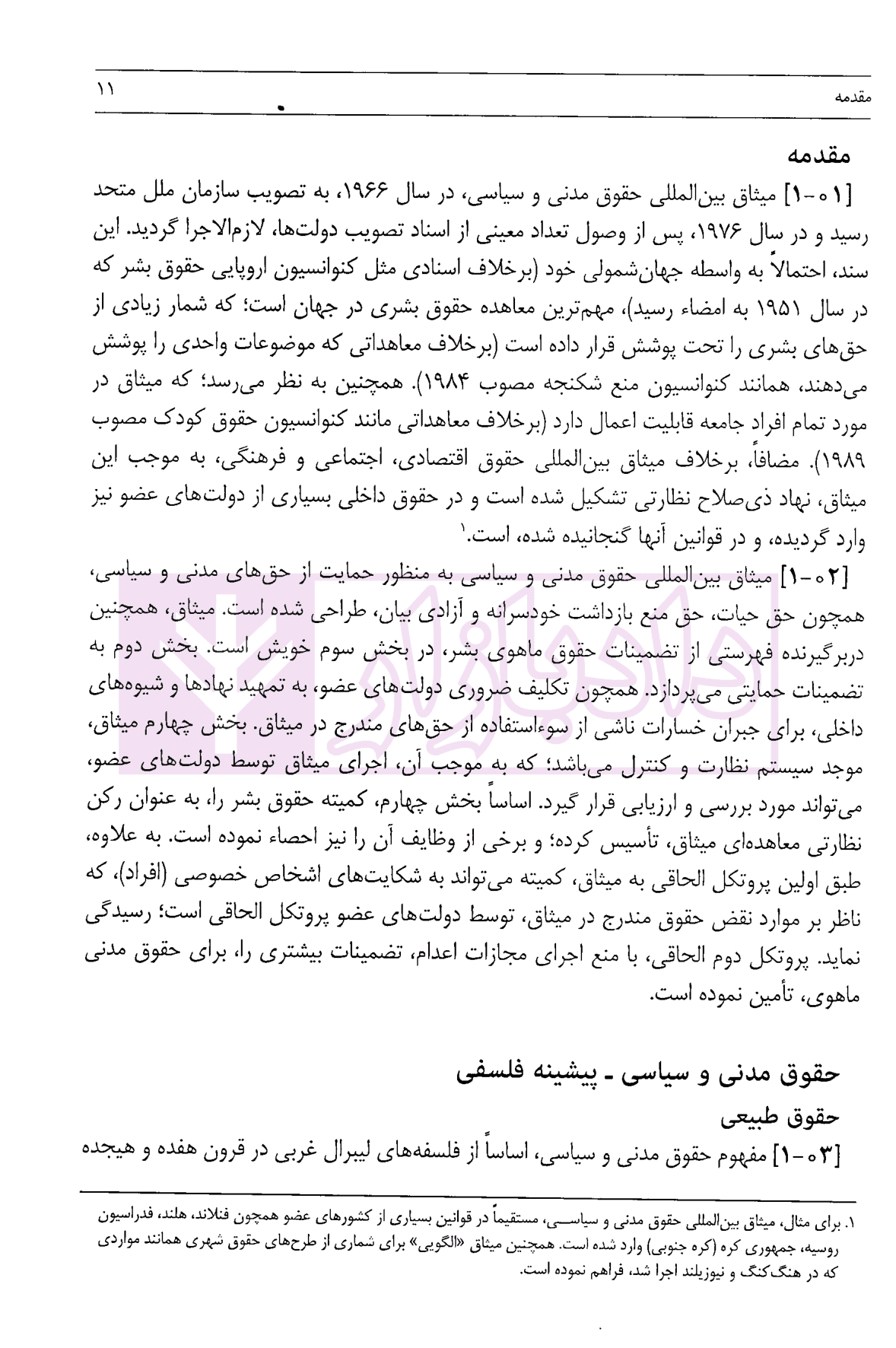 میثاق بین المللی حقوق مدنی و سیاسی جلد اول | دکتر زمانی — تصویر ۴