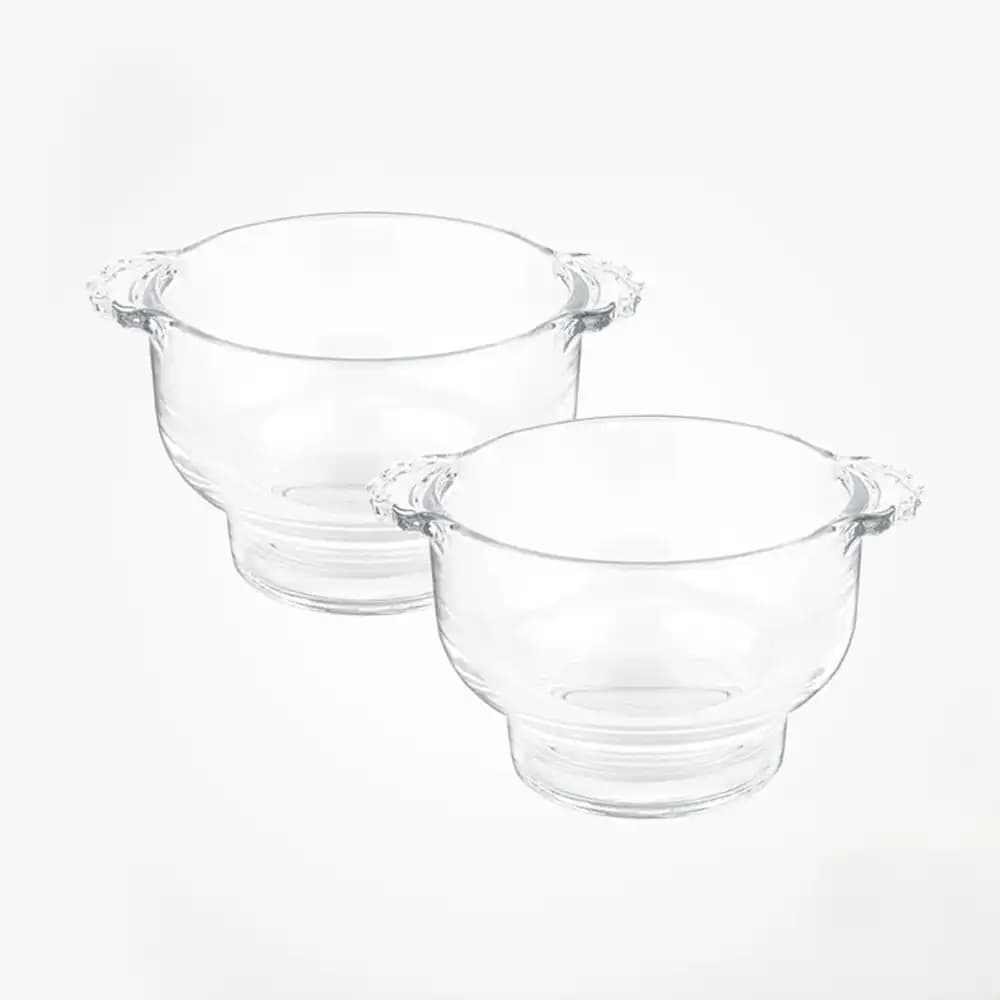 کاسه سوپ خوری جفتی شیشه ای لیمون کد 233000