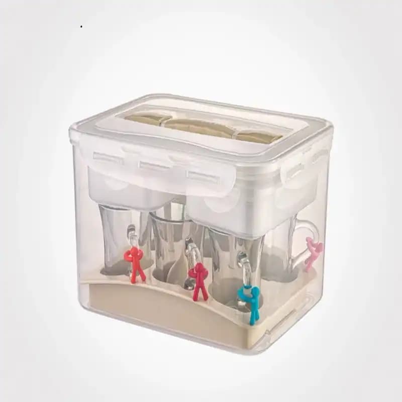 سرویس چای و صبحانه خوری مسافرتی ساده لیمون کد 43035 — تصویر ۳