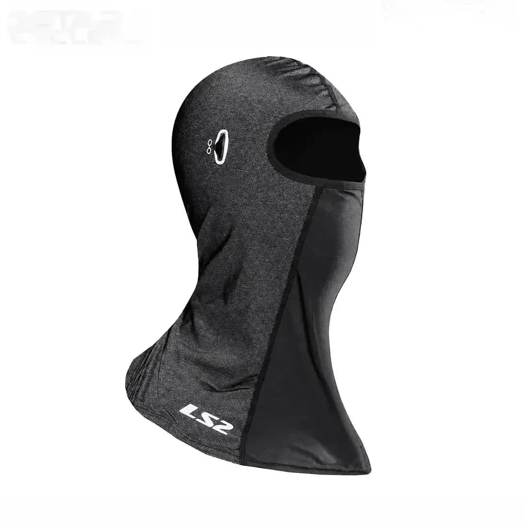 فیس پارچه ای ال اس ۲ جا عینک دار مدل BLACK GRAY