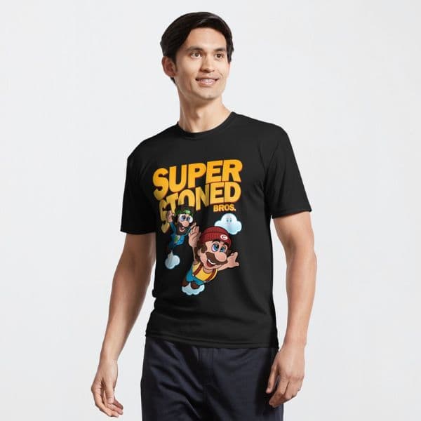 تی شرت گیمی Super Stoned Bros Classic