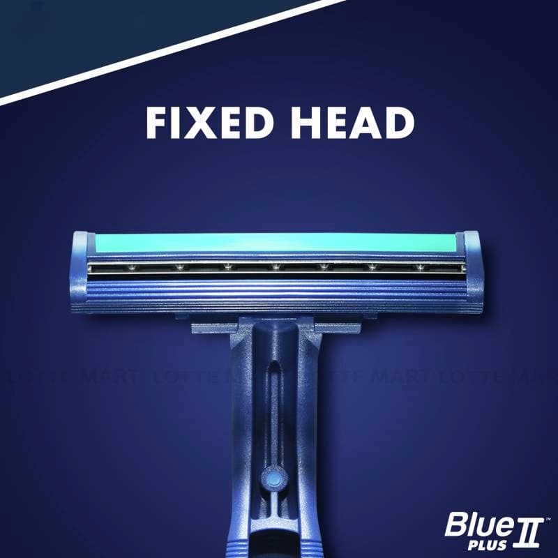 خود تراش دو لبه صابوندار ژیلت Blue II Plus بسته 6 عددی — تصویر ۳