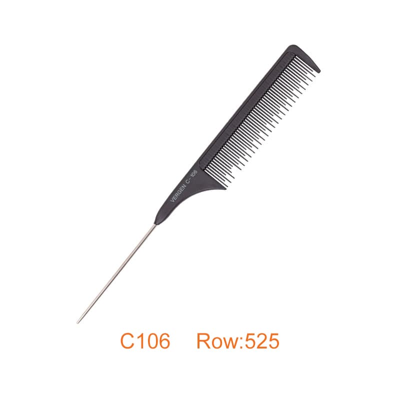 شانه دم فلزی پیتاژ با کد C106 برند vergen
