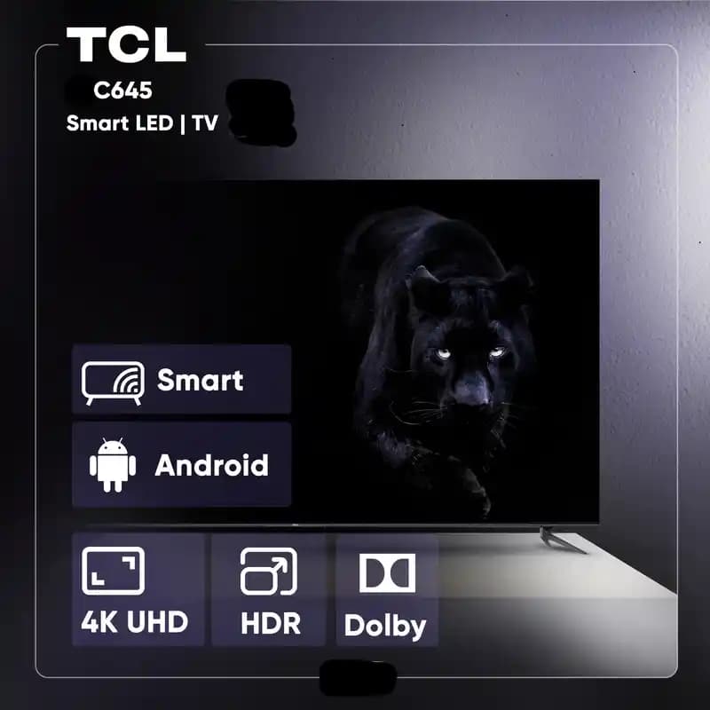 تلویزیون 55 اینچ TCL مدل 55C645 — تصویر ۴