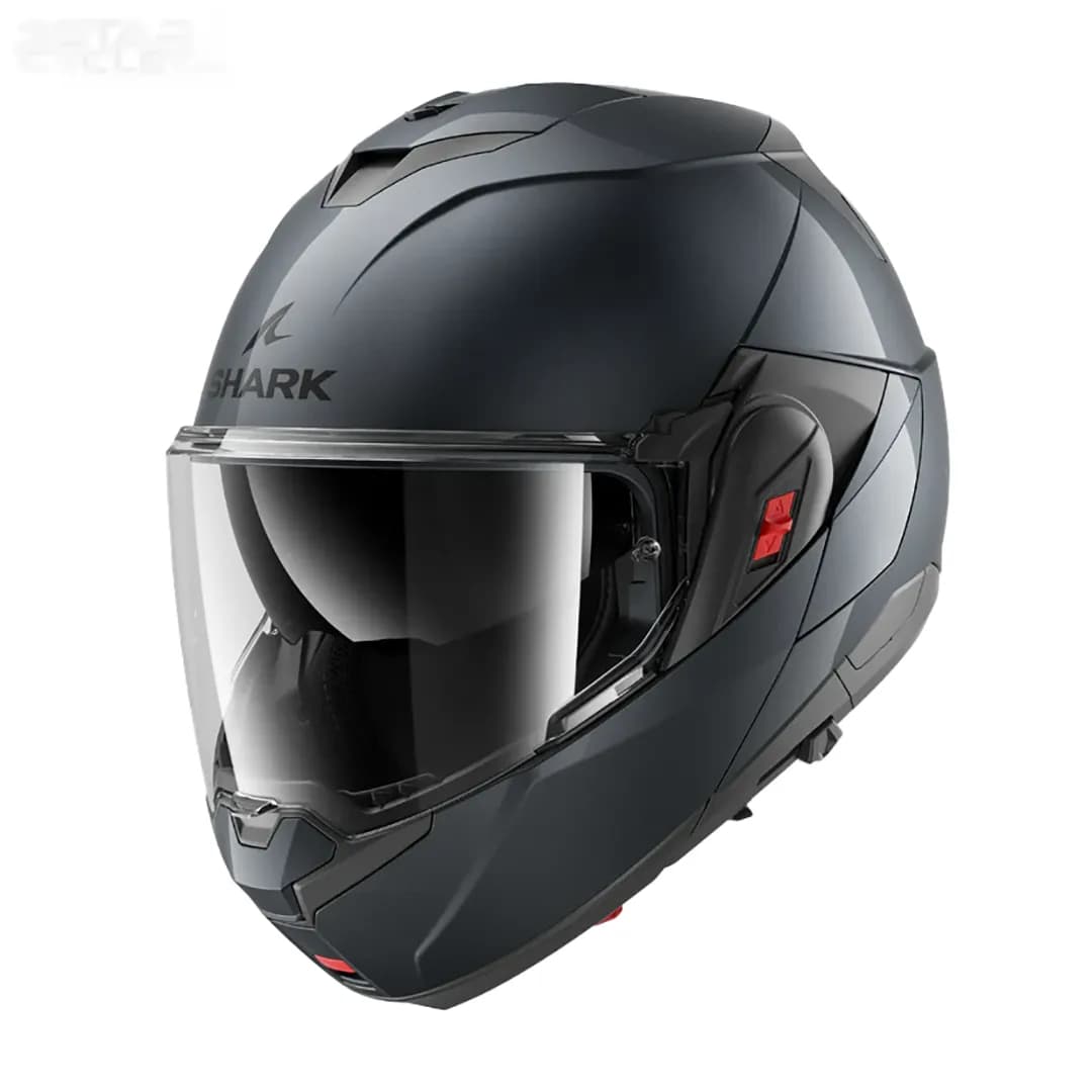 کلاه کاسکت فک متحرک شارک مدل A05 OXO BLANK