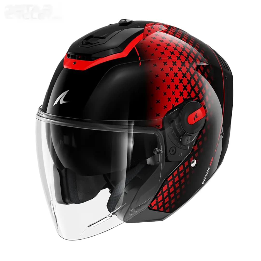 کلاه کاسکت بدون فک شارک مدل KRA RS JET STRIDE — تصویر ۲