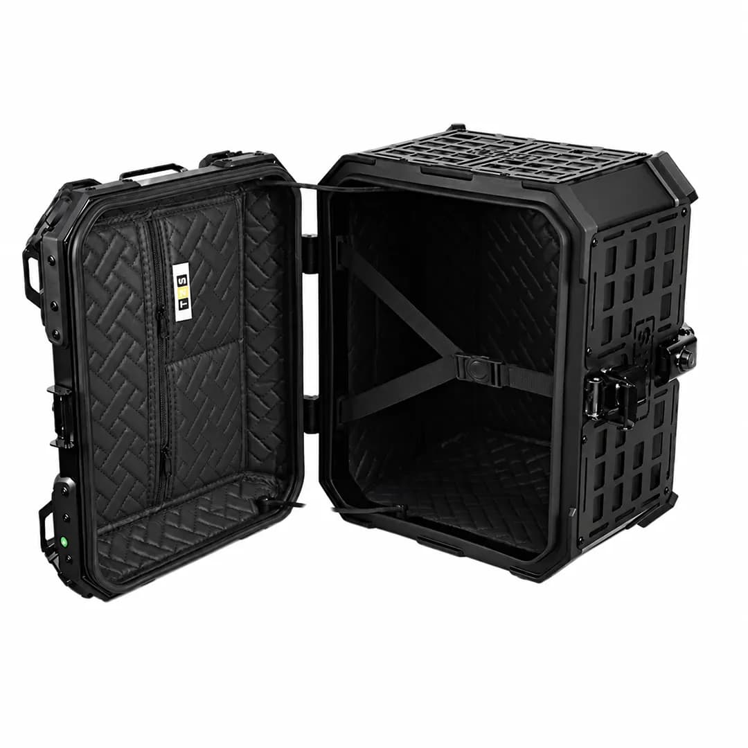 باکس تی ان اس حجم 45 لیتری مدل فنس دار Black — تصویر ۴
