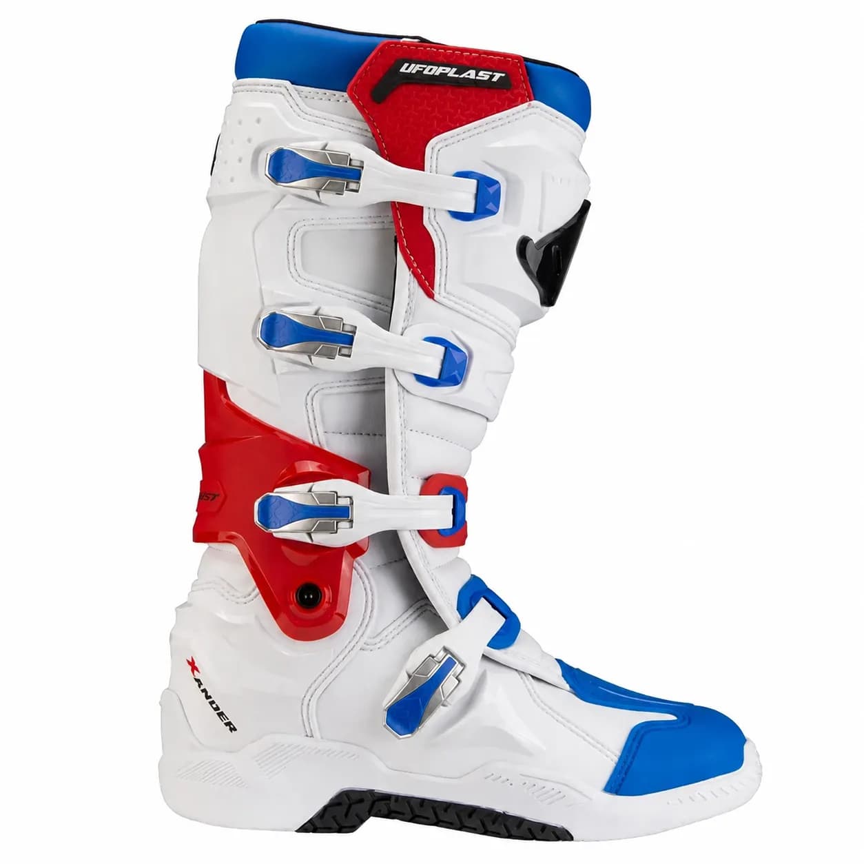 بوت کراسی یوفو مدل XANDER WHITE BLUE RED — تصویر ۳