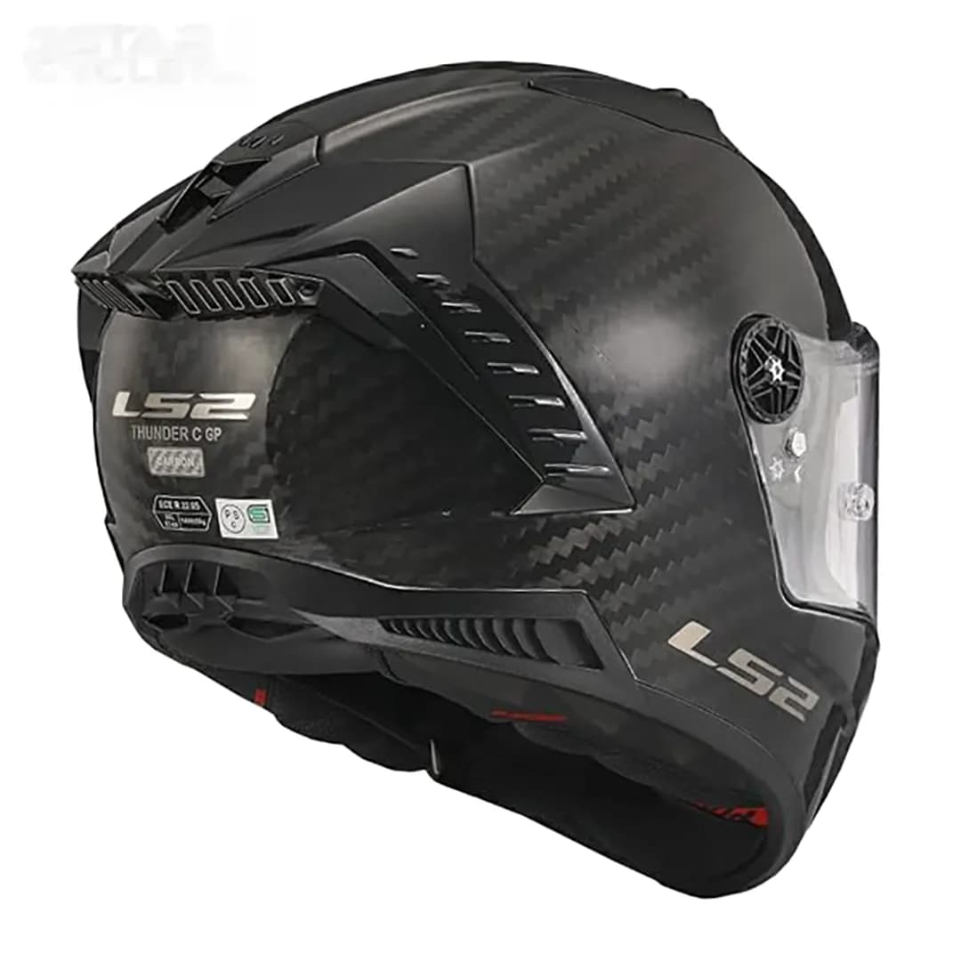 کلاه کاسکت فک ثابت ال اس 2 مدل تاندر FF805 MAT CARBON — تصویر ۶
