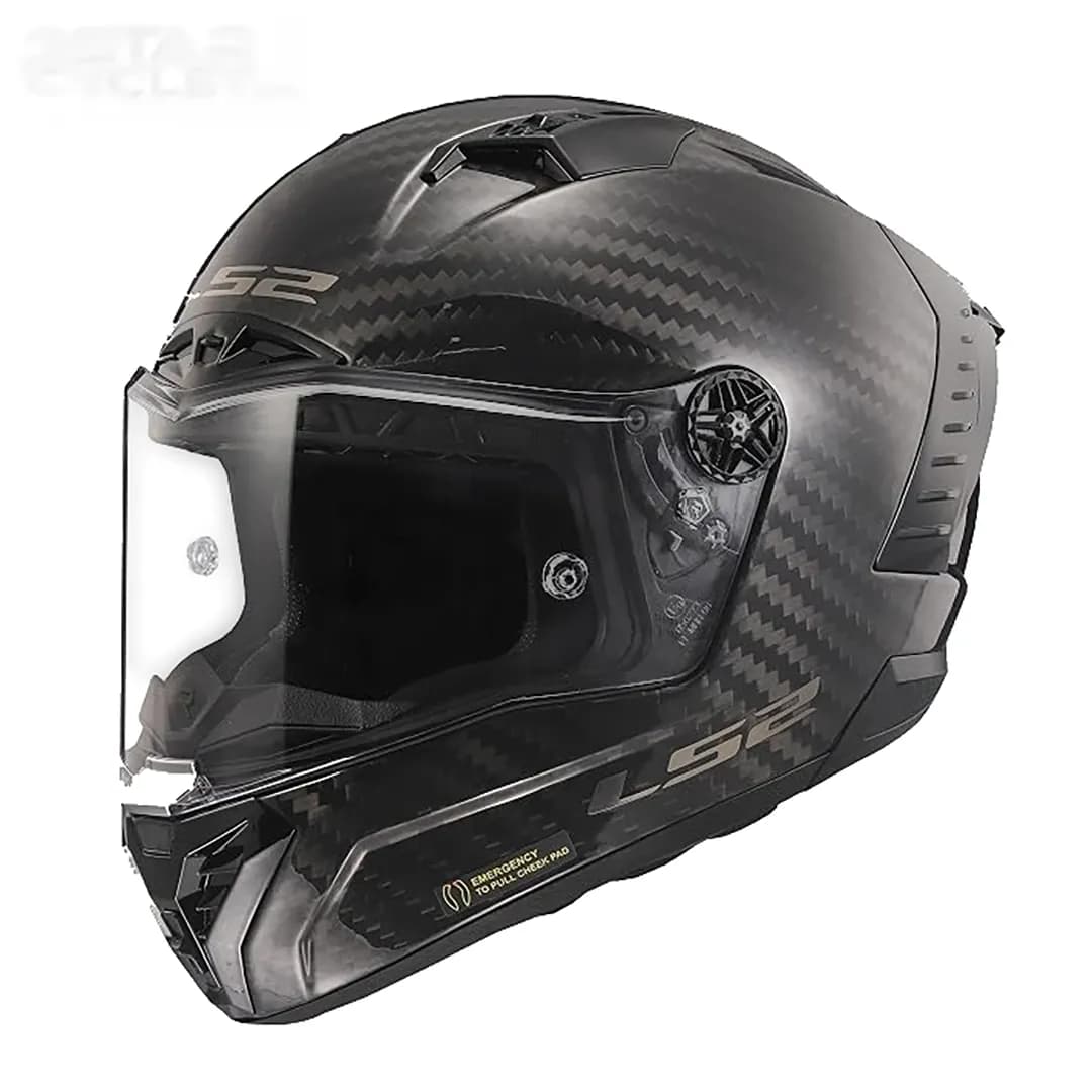 کلاه کاسکت فک ثابت ال اس 2 مدل تاندر FF805 MAT CARBON