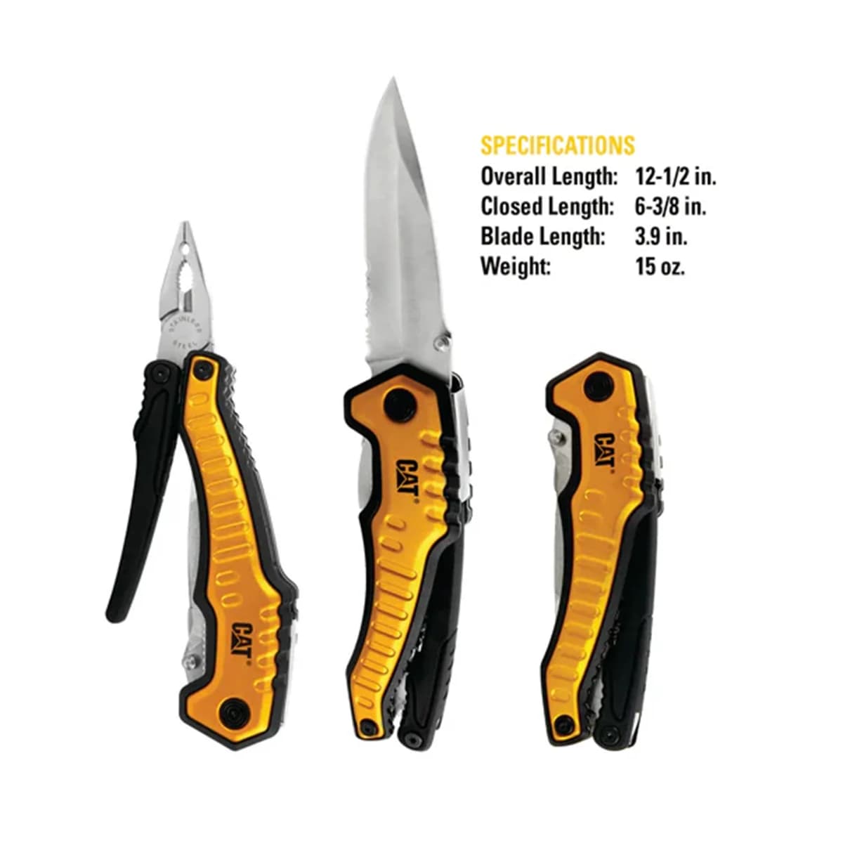 ابزار چند کاره کاترپیلار مدل Caterpillar Multi-Tools new 9 in 1 — تصویر ۳