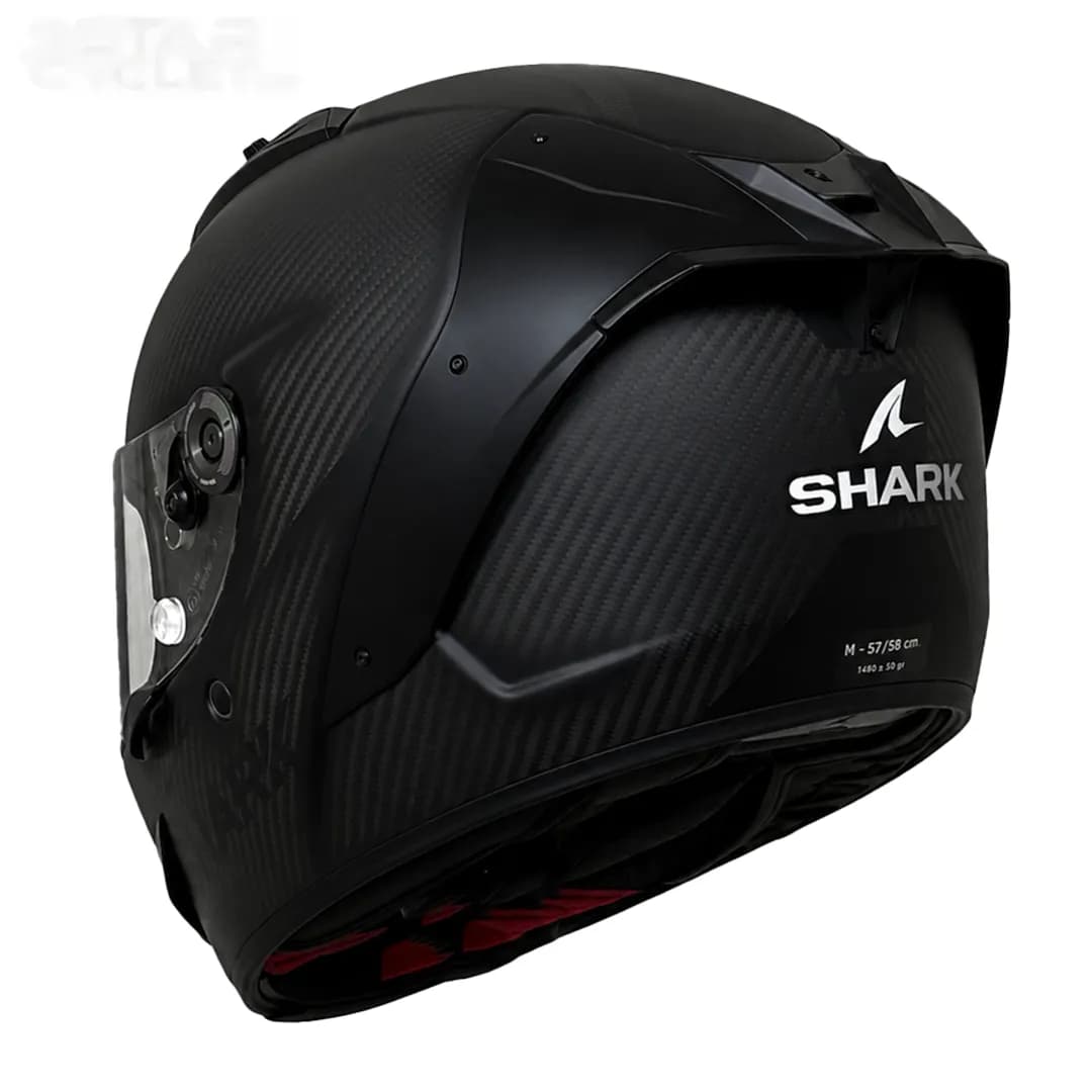 کلاه کاسکت فک ثابت شارک مدل AERON CARBON SKIN MATT — تصویر ۶