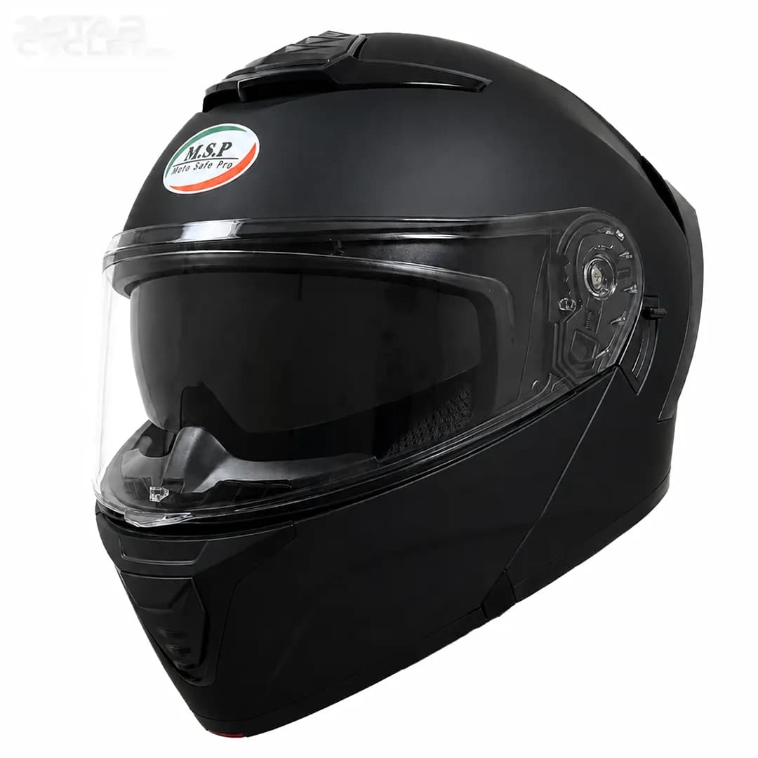 کلاه کاسکت فک متحرک ام اس پی مدل 350MATT BLACK — تصویر ۲