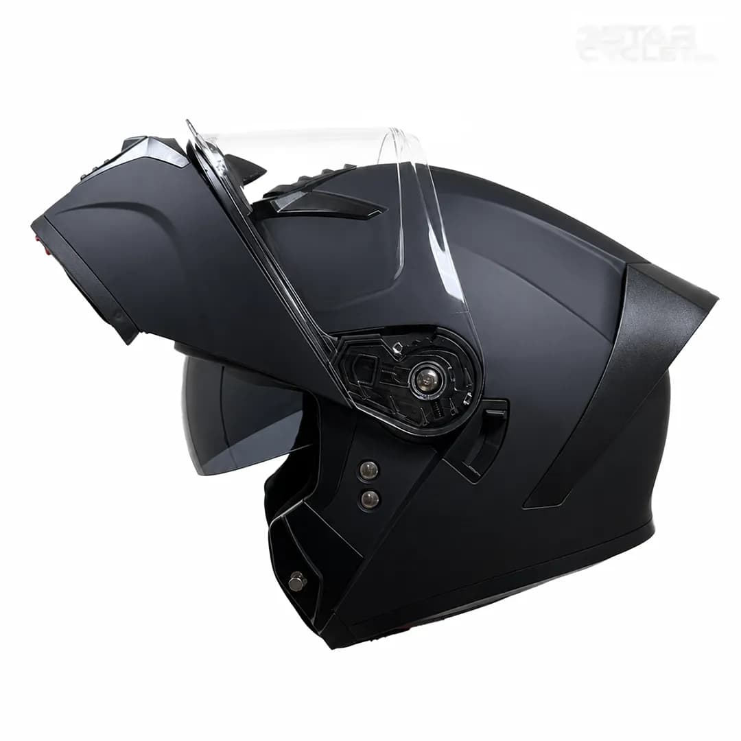 کلاه کاسکت فک متحرک ام اس پی مدل 350MATT BLACK — تصویر ۳
