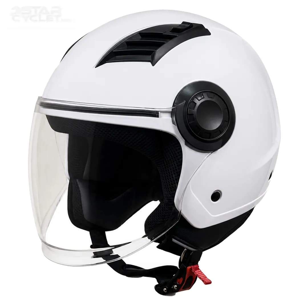 کلاه کاسکت بدون فک دینو مدل WHITE
