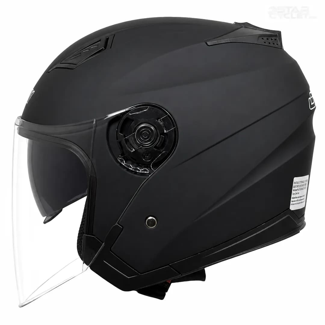 کلاه کاسکت بدون فک دی ای وان مدل 403MATT BLACK — تصویر ۳