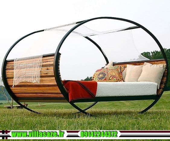 تخت استخری دو نفره الین
