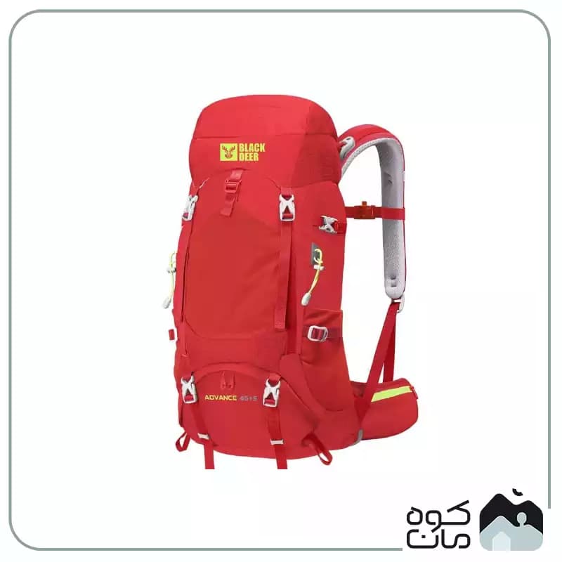 کوله پشتی 45+5 لیتری بلک دیر مدل ADVANCE کد 8814 — تصویر ۳