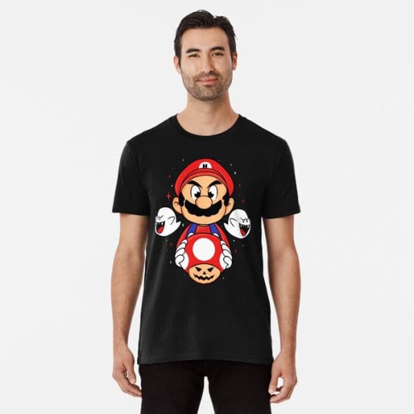 تی شرت گیمی Super Mario Halloween