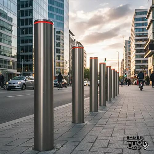 راهبند ستونی - بولارد - راهبند - بام بین — تصویر ۴