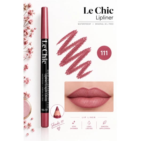 مداد لب لچیک مدل Crayon Levres شماره 111 — تصویر ۵