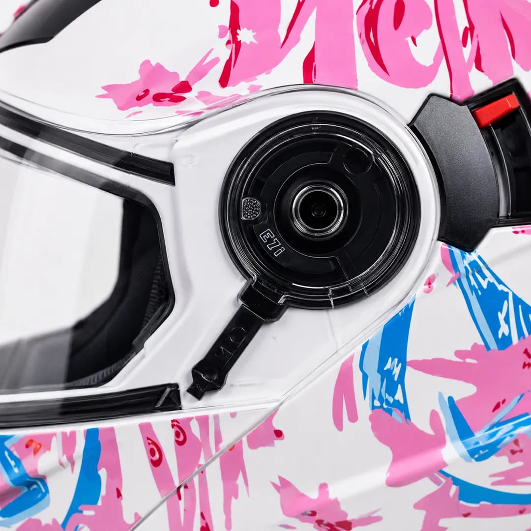 کلاه کاسکت فک متحرک ردلاین مدل 34-939 BRIGHT CREAM HELMET — تصویر ۷