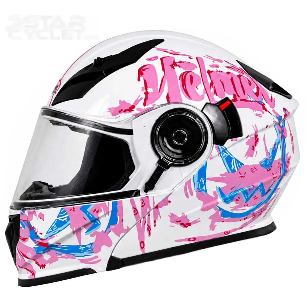 کلاه کاسکت فک متحرک ردلاین مدل 34-939 BRIGHT CREAM HELMET — تصویر ۴