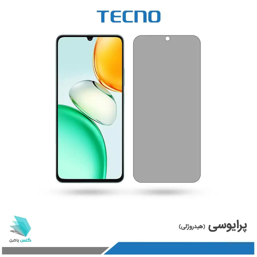 گلس هیدروژلی آنر Play10 پرایوسی – برند تکنو