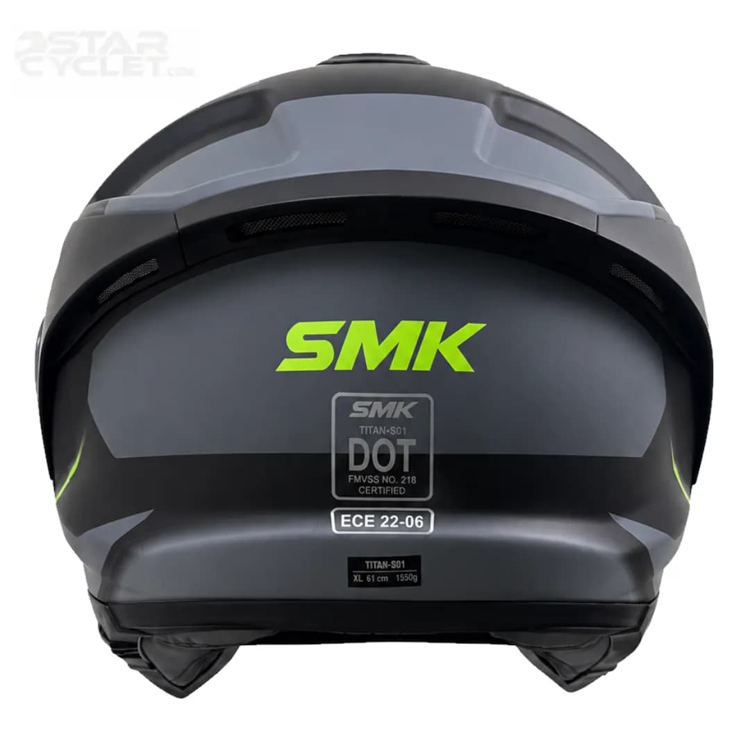 کلاه کاسکت فک ثابت اس ام کی مدل TITNA SPORTER MA264 — تصویر ۵