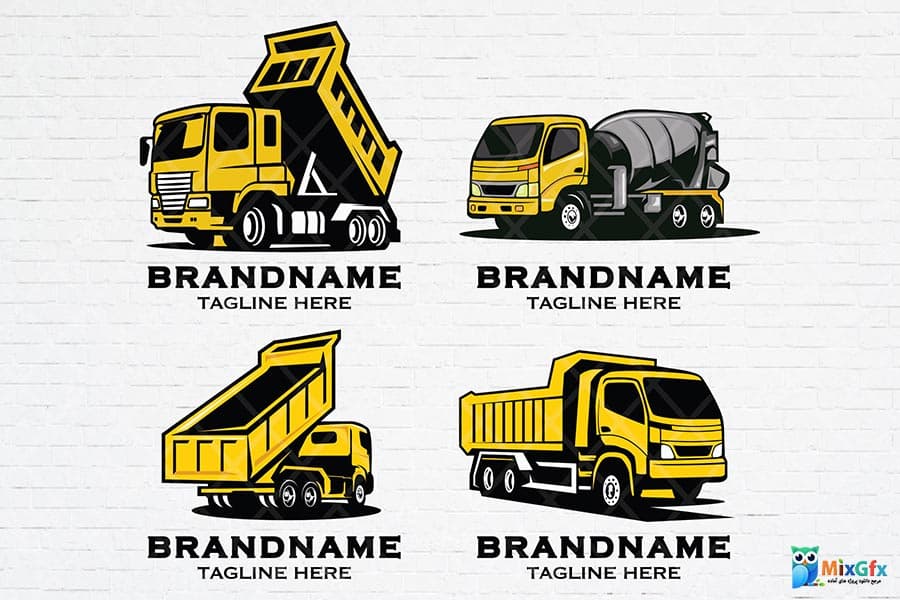 دانلود مجموعه لوگوی Dumptruck
