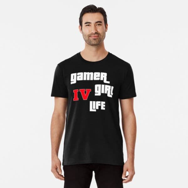 تی شرت گیمینگ Gamer Girl for Life Classic