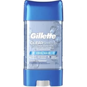 دئودورانت ضد تعریق مردانه ژیلت مدل CLEAR SHIELD Cool Wave وزن 107 گرم