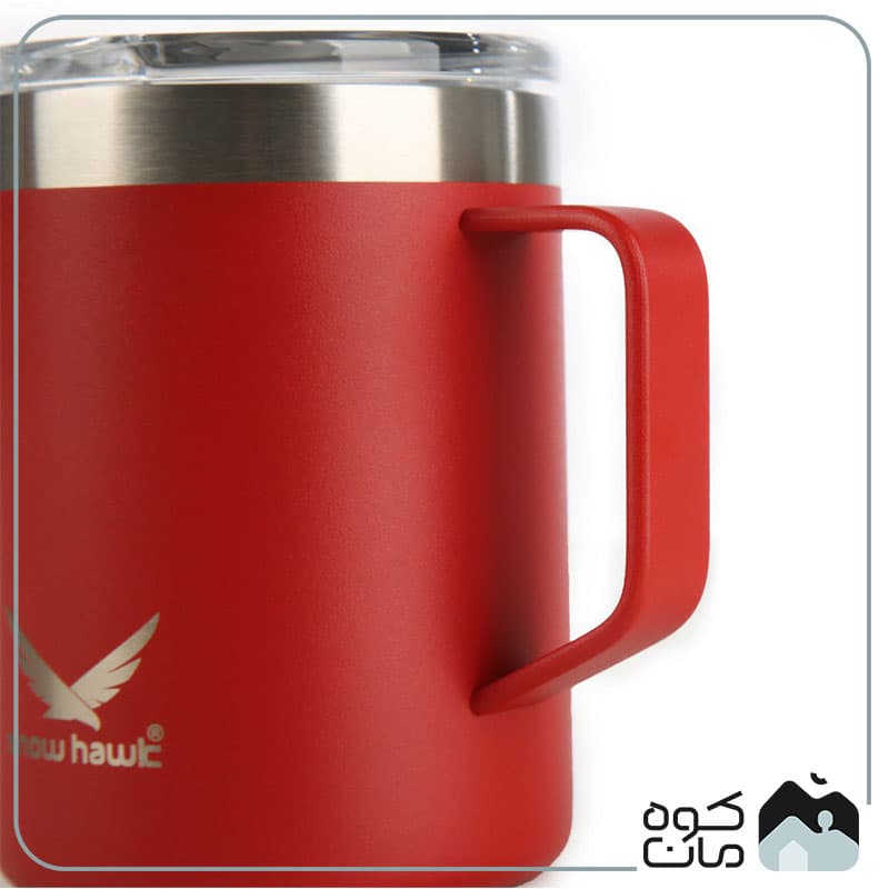 تراول ماگ دو جداره 350 میلی لیتر اسنوهاک مدل ANGEL کد SN-C6158 — تصویر ۷