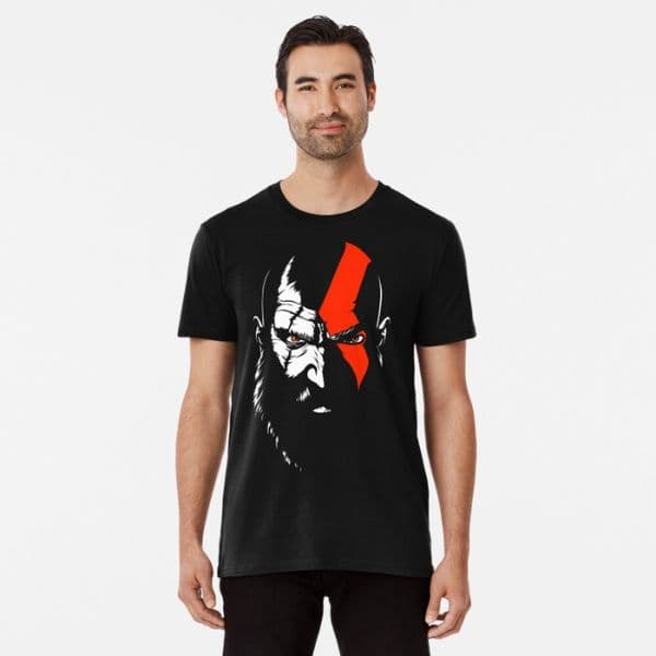 تی شرت گیمینگ Kratos Classic