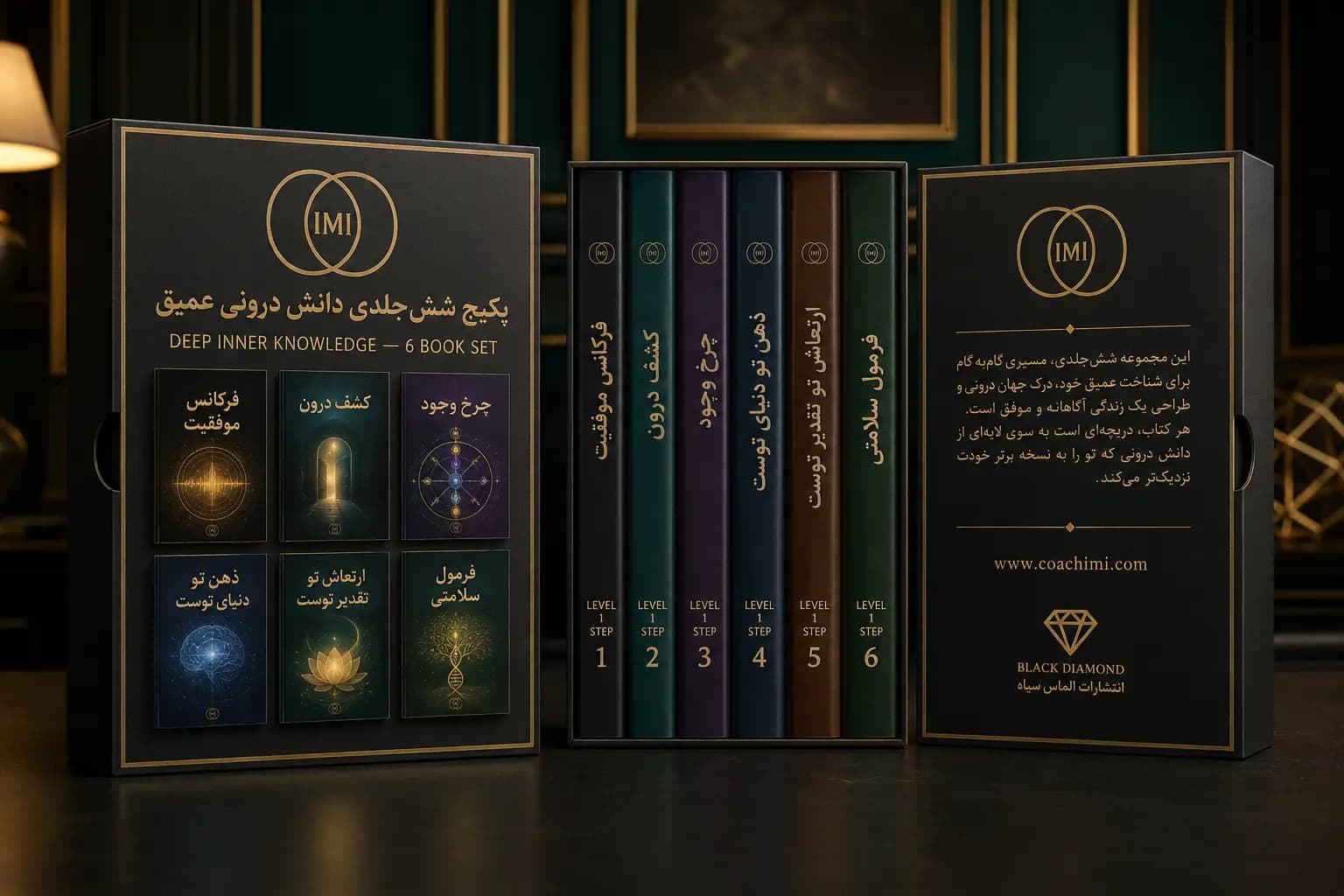 ۱۲ گام تا کامیابی سطح ۱ | ۶ عنوان کتاب اثر رضا کریمی