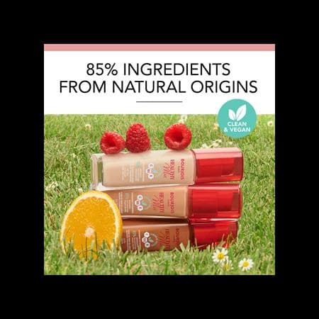 کرم پودر بورژوآ مدل Healthy Mix شماره 54N رنگ Bege حجم 30 میل — تصویر ۷