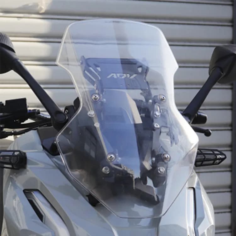 براکت طلق و آینه و کارپلی اصلی موتورسیکلت HONDA مدل ADV 160 — تصویر ۳