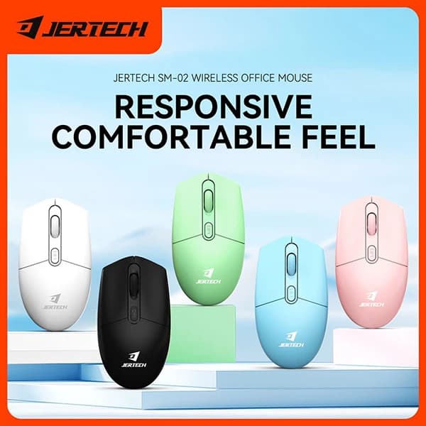 ماوس بی سیم JERTECH جرتک مدل SM-02 — تصویر ۲
