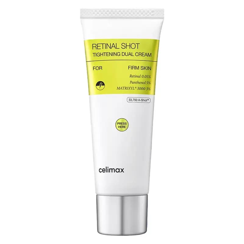 کرم دوگانه سفت‌کننده رتینال شات سلیمکس – Celimax Retinal Shot Tightening Dual Cream 30ml