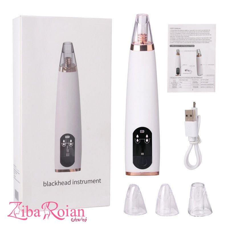 دستگاه میکرودرم قلمی بلک هد شارژی و دیجیتالی blackhead instrument